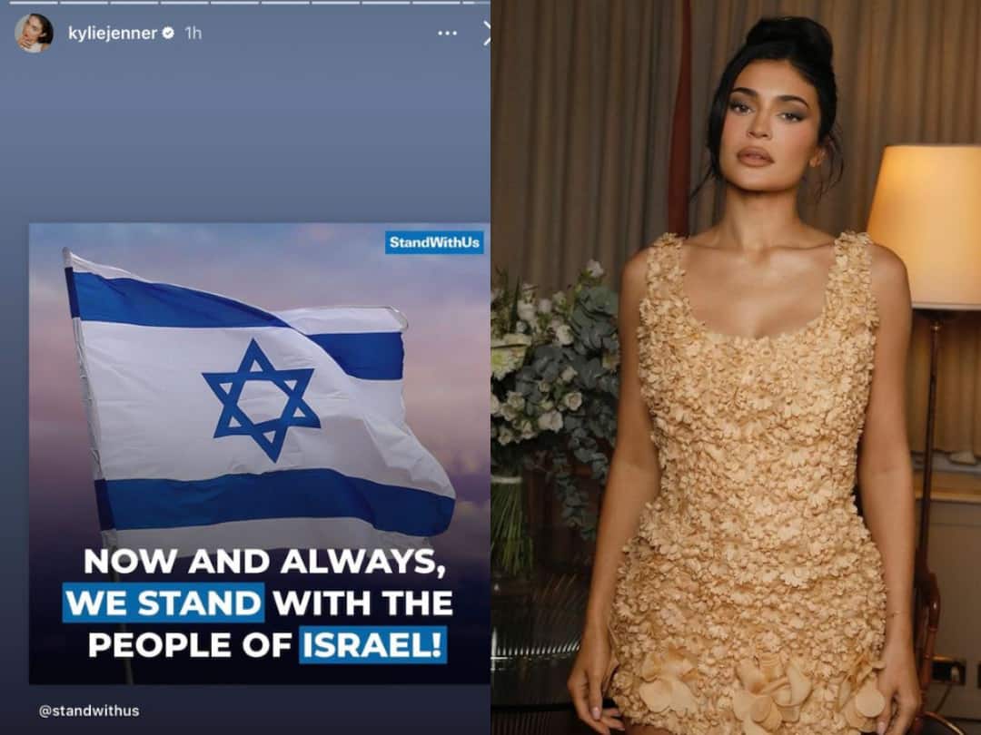Kylie Jenner Becomes Centre Of Controversy For Pro-Israel Post Amid Hamas Attack Kylie Jenner Becomes Centre Of Controversy For Pro-Israel Post Amid Hamas Attack