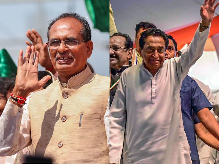 MP Election Opinion Poll 2023 ABP Cvoter Survey Vote Seat Sharing Kaun Banega Mukhyamantri BJP BSP Congress ABP Cvoter Opinion Poll: Neck-And-Neck Fight Between Congress And BJP In Madhya Pradesh. Know Survey Findings