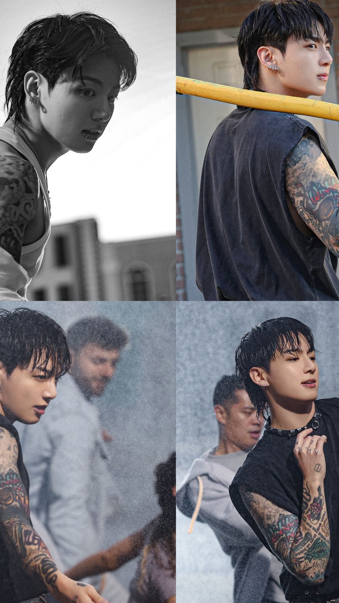 Unseen: BTS's Jungkook Shows-off His Tattoos, ARMY Goes Crazy! | Jungkook,  tattooing, shirt, BTS | A BTS video of the youngest BTS has gone viral. In  the footage, Jungkook can be seen