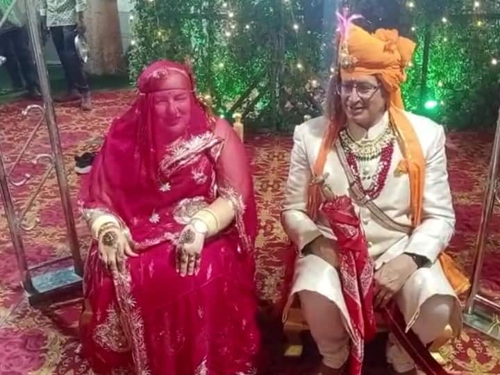 Rajasthan Foreign couple impressed by unique culture of Marwar got married as per Hindu customs ANN Rajasthan News: मारवाड़ की अनूठी संस्कृति ने प्रभावित हुआ विदेशी जोड़ा, हिंदू रीति- रिवाज से की शादी