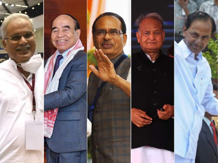 5-State assembly Elections 2023, Semifinals 2024 Grand Finale Lok Sabha polls who stands where Rajasthan, MP, chhattisgarh, Telangana mizoram Poll Bugle Blown for 5-State Elections 2023. Who Stands Where As Stage Is Set For Semifinals Before 2024 Grand Finale