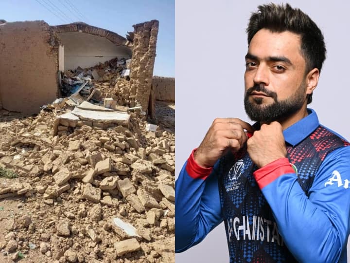 Rashid Khan will donate all his ODI world Cup 2023 fees to help affected people in Afghanistan with earthquake Rashid Khan: राशिद खान ने जीत लिया दिल, भूकंप पीड़ितों को देंगे वर्ल्ड कप की सारी फीस