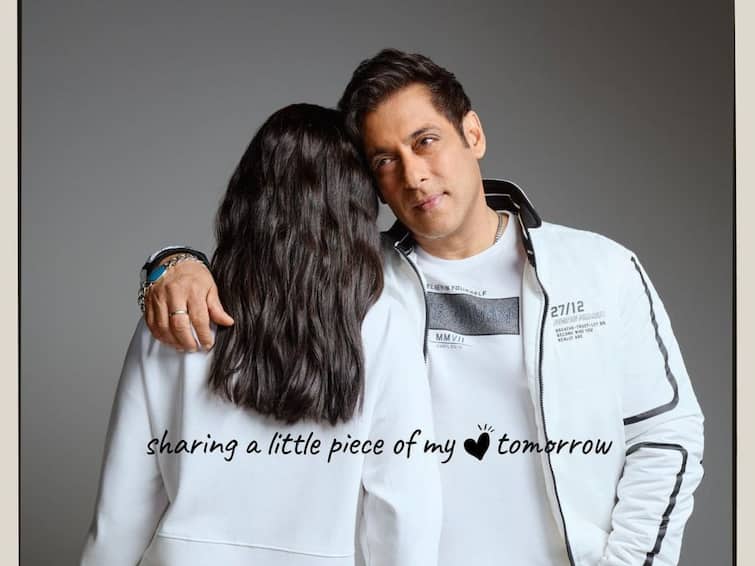 bollywood star salman khan unveils mystery girl drops picture with niece alizeh agnihotri know in details Salman Khan: জল্পনার অবসান! সলমনের পাশে 'রহস্যময়ী' নারী কে? নিজেই পরিচয় করালেন