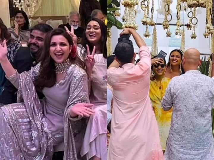 Parineeti Chopra Choora Ceremony : परिणीति चोपड़ा की शादी 24 सिंतबर को धूमधाम से उदयपुर में हुई थी. अब राघव और परिणीति की शादी के फंक्शन्स की तस्वीरें धीरे धीरे सामने आ रही हैं..