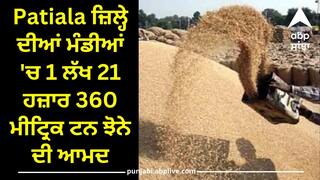 Patiala ਜ਼ਿਲ੍ਹੇ ਦੀਆਂ ਮੰਡੀਆਂ 'ਚ 1 ਲੱਖ 21 ਹਜ਼ਾਰ 360 ਮੀਟ੍ਰਿਕ ਟਨ ਝੋਨੇ ਦੀ ਆਮਦ
