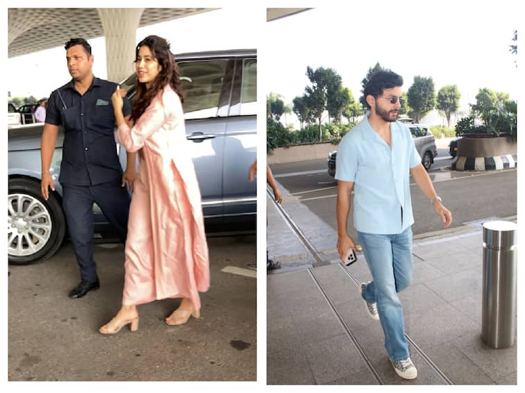 Janhvi Kapoor And Shikhar Pahariya Spotted At Airport As The Rumoured Couple Leave For A Holiday Janhvi Kapoor And Shikhar Pahariya Spotted At Airport As The Rumoured Couple Leave For Holiday
