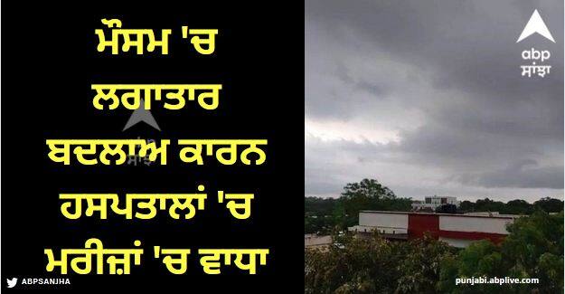 Punjab weather continuous change in weather increase allergy patients in hospitals Punjab Weather: ਮੌਸਮ ਵਿੱਚ ਲਗਾਤਾਰ ਬਦਲਾਅ, ਹਸਪਤਾਲਾਂ ਵਿੱਚ ਐਲਰਜੀ ਦੇ ਮਰੀਜ਼ਾਂ ਵਿੱਚ ਵਾਧਾ, ਜਾਣੋ ਕਿਹੋ ਜਿਹਾ ਰਹੇਗਾ ਅੱਜ ਦਾ ਤਾਪਮਾਨ 