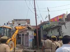 अवैध अतिक्रमण पर गरजा योगी सरकार का बुलडोजर, मकान और दुकान किए गए जमींदोज