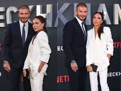 Victoria, David Beckham Nailing His-And-Hers Suits With Classic Elegance. IN PICS
