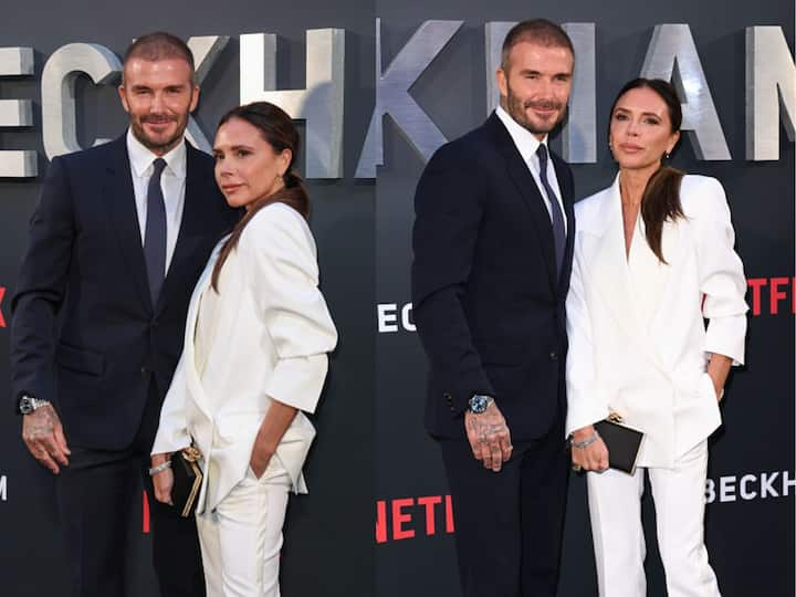 Victoria And David Beckham Nail His-And-Hers Suits