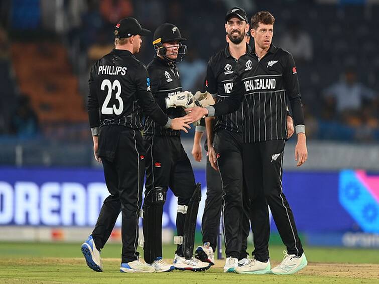 NZ vs NED HIGHLIGHTS World Cup 2023 Mitchell Santner All Round Show Powers New Zealand To 99 Runs Win Over Netherlands Hyderabad NZ vs NED, World Cup 2023 Highlights: Mitchell Santner Shines With Bat & Ball In New Zealand's 99-Run Win