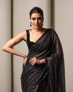 Karishma Tanna Serves Saree Goals At Busan Film Festival