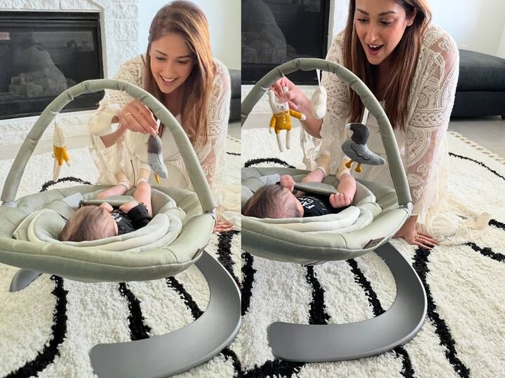 Ileana Baby Photos : நடிகை இலியானா இன்ஸ்டாவில் தனது மகனின் புகைப்படங்களை பதிவிட்டுள்ளார்.