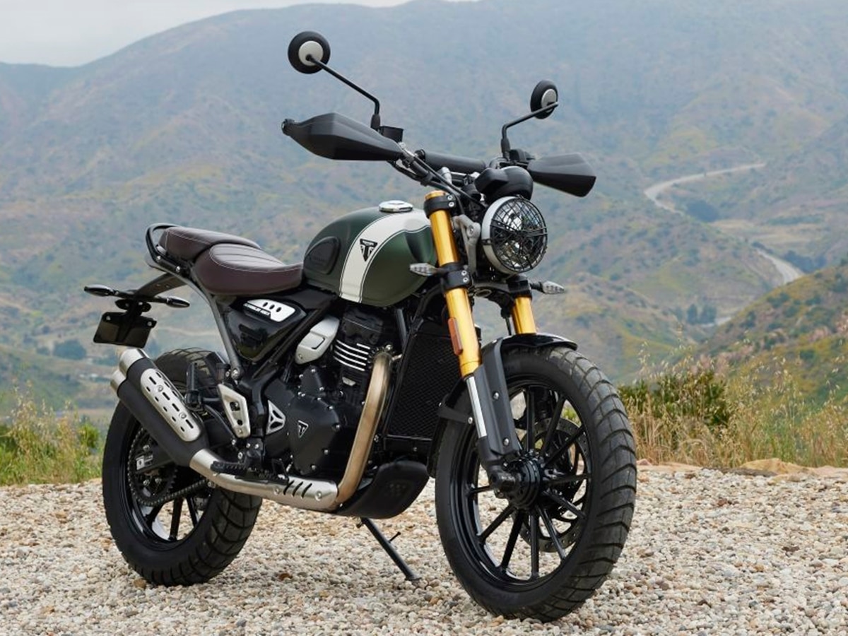 Triumph Scrambler 400 X launched in India know specs features