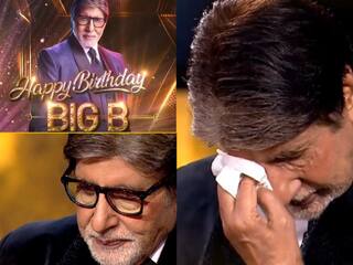 Kaun Banega Crorepati के सेट पर अमिताभ बच्चन के बर्थडे का जश्न, भावुक हुए बिग बी के छलके आंसू, बोले- कितना रुलाएंगे आप लोग?