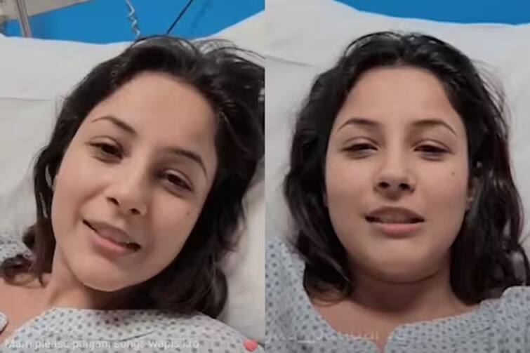 Shehnaaz Gill Health Update: Shehnaaz Gill Hospitalised Due To Food Infection, Host Live From Hospital Hospitalized: સલમાન ખાનની હીરોઇનને થયું ફૂડ પૉઇઝનિંગ, ઇન્ફેક્શન વધતા કરાઇ હૉસ્પીટલમાં ભરતી, જાણો હેલ્થ અપડેટ