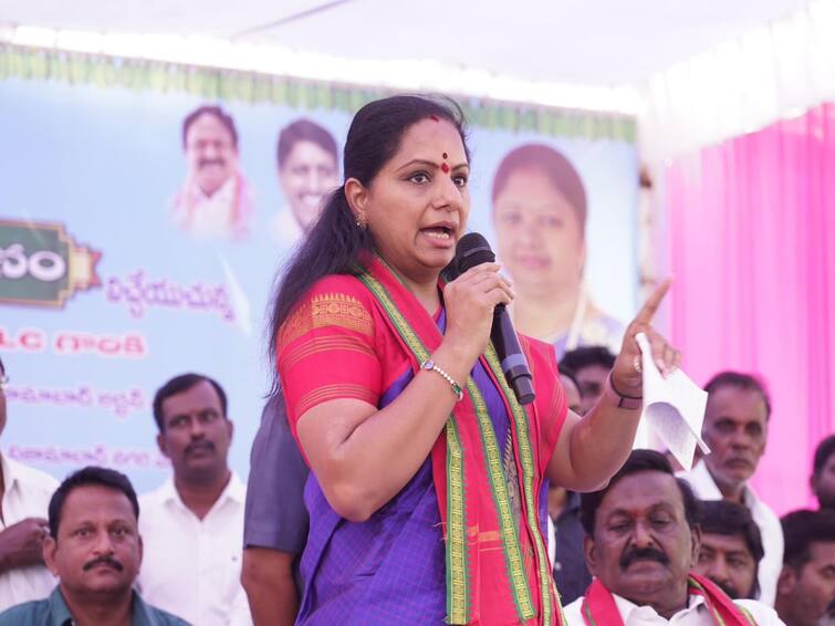 MLC Kavitha tours in Nizamabad district slams Rahul gandhi over BC reservation MLC Kavitha: బీసీలకు రిజర్వేషన్లు బీఆర్ఎస్ వల్లే, కాంగ్రెస్ కనీసం పట్టించుకోలేదు - కవిత