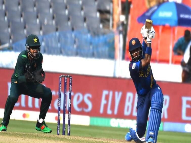 SL Vs PAK ODI World Cup 2023 Kusal Mendis Hits Century From Just 65