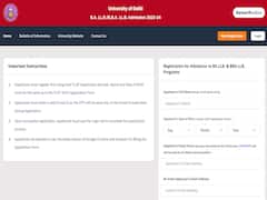 DU Law Admission 2023: Registration Deadline Extended, Apply By October 12 On law.uod.ac.in