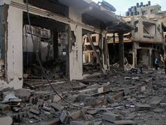 Rubble & Smoke: Gaza Grapples With Devastation As Israel Hits Back After Hamas Attack: IN PICS