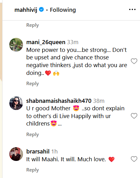 ट्रोलिंग पर Mahhi Vij का रिएक्शन, बोलीं- मैं लाचार महसूस कर रही हूं, कोई शब्द नहीं है