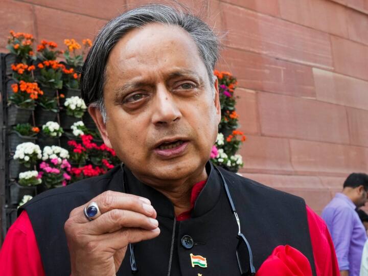 Shashi Tharoor replied on CWC meeting focused on caste census congress support Israel Palestine War CWC के प्रस्ताव में फलस्तीन का जिक्र करने पर BJP ने कांग्रेस पर उठाए सवाल, अब शशि थरूर ने दिया ये जवाब