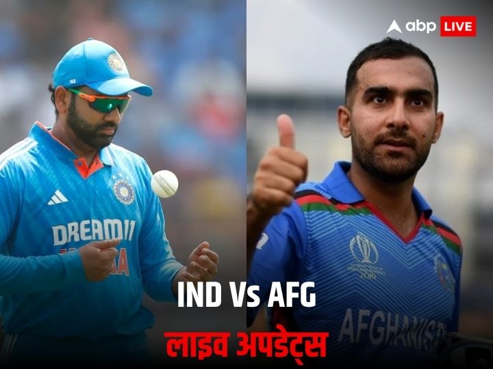 IND Vs AFG Cricket Score Live Updates ODI World Cup India Vs ...