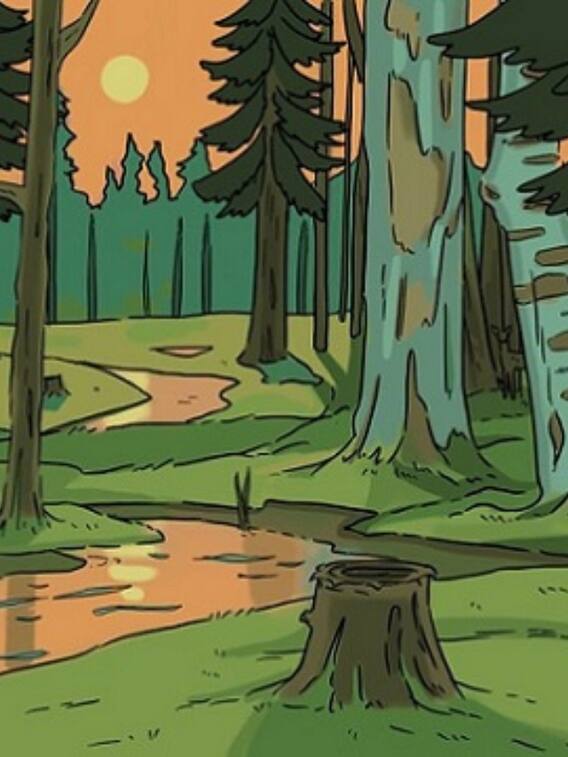 पेड़ों के बीच छिपा हिरण घूर रहा है आपको, तेज नजर है तो खोजिए