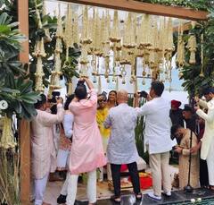 Raghav-Parineeti: ਪਰਿਣੀਤੀ- ਰਾਘਵ ਦੇ ਪ੍ਰੀ-ਵੈਡਿੰਗ ਫੰਕਸ਼ਨ ਦੀਆਂ ਅਣਦੇਖੀਆਂ ਤਸਵੀਰਾਂ ਵਾਇਰਲ, ਪਰਿਵਾਰ ਨਾਲ ਮਸਤੀ ਕਰਦੇ ਆਏ ਨਜ਼ਰ