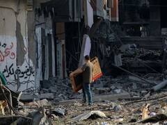 Rubble & Smoke: Gaza Grapples With Devastation As Israel Hits Back After Hamas Attack: IN PICS