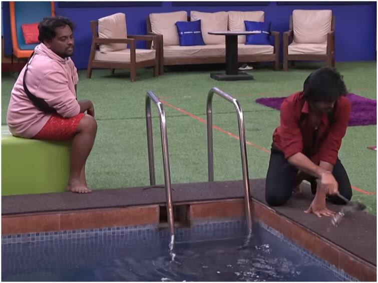 bigg boss 7 telugu today episode contestants play color color which color game with bigg boss Bigg Boss 7 Telugu: అమర్‌ను ఆడేసుకున్న ‘బిగ్ బాస్’ - స్పూన్‌తో స్విమ్మింగ్ పూల్‌ను ఖాళీ చేయాలంటూ ఆదేశం