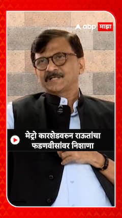 Sanjay Raut On Devendra Fadanavis : मेट्रो कारशेडवरून राऊतांचा फडणवीसांवर निशाणा