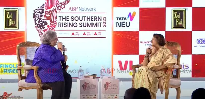 ABP Southern Rising Summit 2023: 'மௌன ராகம் மனதுக்கு நெருக்கம், இளையராஜா பாடல்கள் பிடிக்கும்' - மனம் திறந்த நடிகை ரேவதி