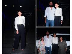 Karishma Tanna Spotted With Her Family As She Celebrates Her Big Win At Busan Film Festival
