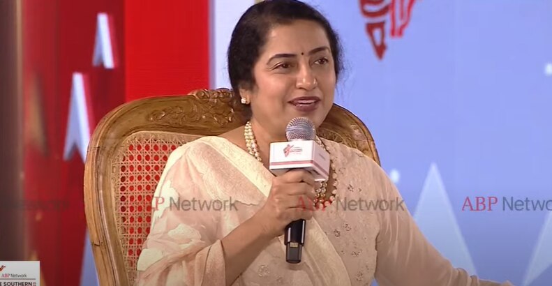 ABP Southern Rising Summit 2023 Actress And Producer Suhasini ...