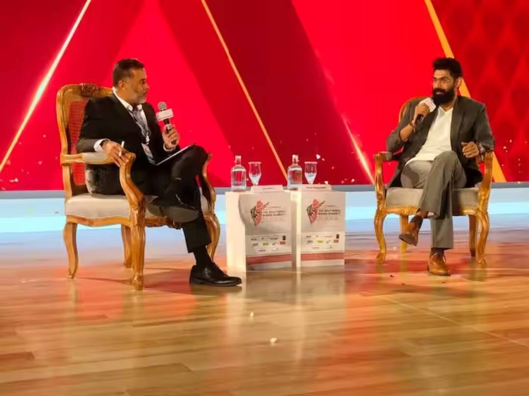 ABP Southern Rising Summit 2023:'ஃபிட்னஸ் பற்றி அட்வைஸ் பண்ண நான் தகுதியான ஆள் கிடையாது' - பாகுபலி வில்லன் நடிகர் ராணா டகுபதி