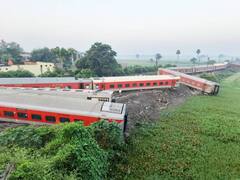 In Pics: 100 से 120 KM/H की रफ्तार से दौड़ रही थी नॉर्थ ईस्ट एक्सप्रेस, अचानक तेज आवाज, फिर बिखर गया सब कुछ