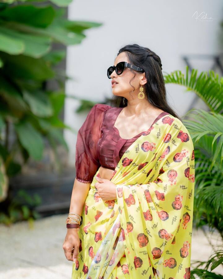 స్రవంతి చొక్కారపు అందమైన ఫోటోలు -Image credit: Sravanthi Chokarapu:/Instagram