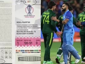 IND vs PAK Match Tickets:  IND vs PAK: How to know whether India vs Pakistan match tickets are real or fake? IND vs PAK: શું તમારી પાસે ભારત અને પાકિસ્તાન મેચની નકલી ટિકિટ તો નથી ને?  અમદાવાદ પોલીસે બતાવી સરળ રીત