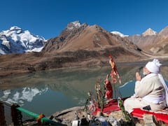 ఉత్తరాఖండ్‌లోని పార్వతీ కుండ్‌లో ప్రధాని మోదీ ప్రార్థనలు