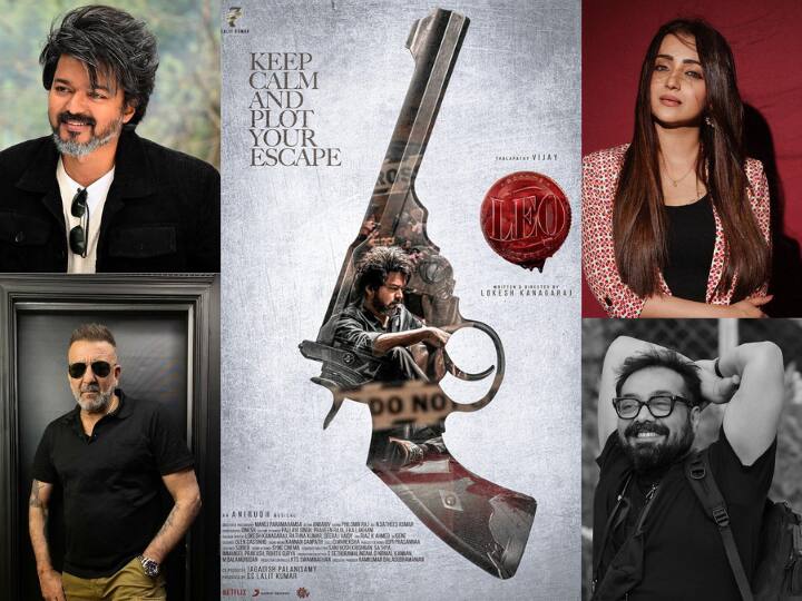 Leo star cast Like vijay thalapathy Anurag Kashyap Trisha Krishnan  and Sanjay Dutt educational Quallification Leo Star Cast Education: किसी ने ग्रेजुएशन को किया ड्राप, तो कोई बनना चाहता था साइंटिस्ट... यहां जाने 'लियो' की स्टारकास्ट की एजुकेशनल क्वालिफिकेशन?