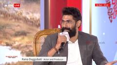 Rana Daggubati at ABP Southern Rising Summit | రానాను కాలేజీ వాళ్లే బయటికి పోమన్నారా..? | ABP