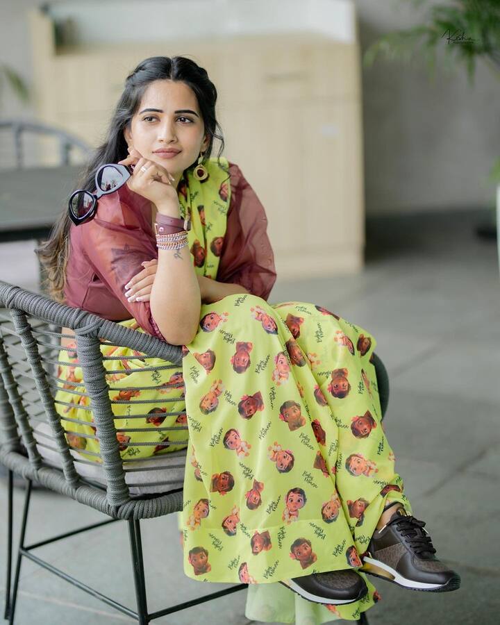 స్రవంతి చొక్కారపు అందమైన ఫోటోలు -Image credit: Sravanthi Chokarapu:/Instagram