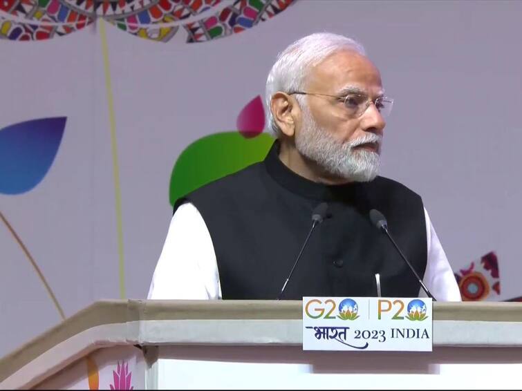 PM Modi's 'time to move together' message as he inaugurates 9th P20 Summit P20 Summit: ”சேர்ந்து முன்னேற வேண்டிய நேரம்”: சபாநாயகர்கள் உச்சிமாநாட்டில் பேசிய பிரதமர்; பங்கேற்ற அப்பாவு!