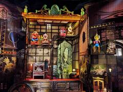 A Glimpse Of A Puja Pandal That Depicts The Theme Of 'Narration'