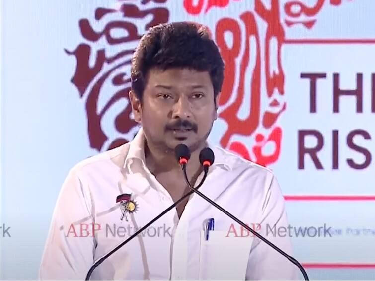 Udhayanidhi Stalin Speaks on Sanatana dharma row at ABP Summit Comment 'Mischievously Twisted For Political Gains My Sanatana Dharma Comment 'Mischievously Twisted By BJP For Political Gains': Udhayanidhi Stalin At ABP Summit
