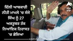 Delhi Excise Policy Case: ਸੰਜੇ ਸਿੰਘ ਨੂੰ 27 ਅਕਤੂਬਰ ਤੱਕ ਨਿਆਂਇਕ ਹਿਰਾਸਤ 'ਚ ਭੇਜਿਆ