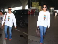 Parineeti Chopra Photos: સેંથામાં સિંદૂર લગાવી એરપોર્ટ પર જોવા મળી પરિણીતી ચોપરા