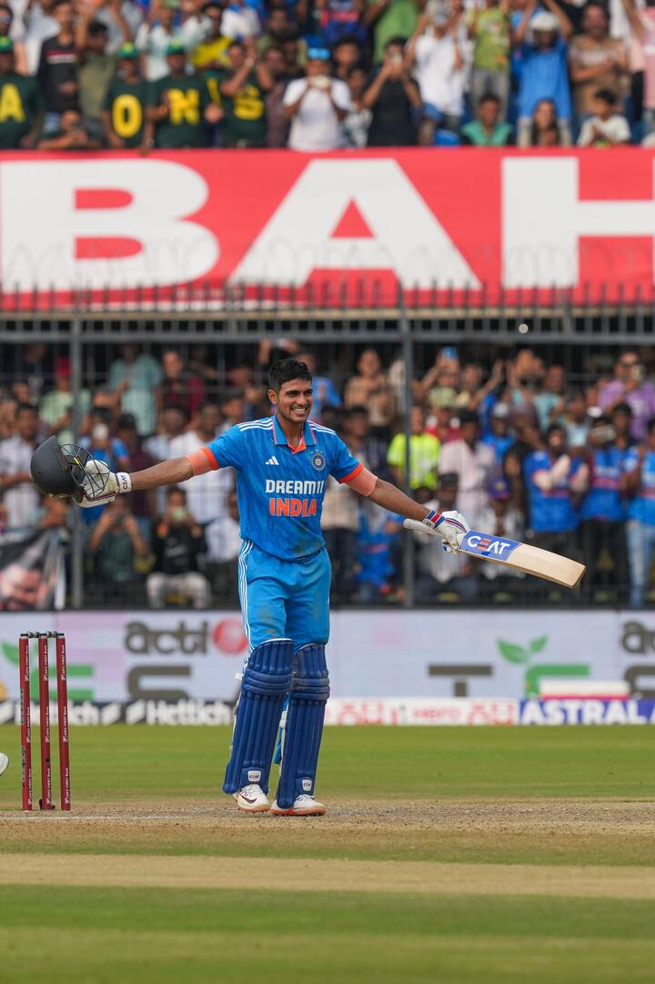இதற்கிடையில் சுப்மன் பேட்டிங் செய்வது போன்ற புகைப்படங்கள் தற்போது இணையத்தில் வைரலாகி வருகின்றன. ஒரு வேலை சுப்மன் முழு உடல் தகுதி பெறும் நிலையில் பாகிஸ்தான் போட்டிக்கு அடுத்த போட்டியில் விளையாட வாய்ப்புள்ளது.