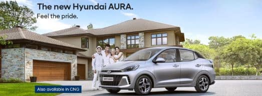Aura Grand i10 ਨਿਓਸ ਹੈਚਬੈਕ ਦਾ ਸੇਡਾਨ ਸੰਸਕਰਣ ਹੈ ਅਤੇ ਉਹੀ ਪਾਵਰਟ੍ਰੇਨ ਦੀ ਵਰਤੋਂ ਕਰਦਾ ਹੈ। ਔਰਾ ਜ਼ਰੂਰੀ ਵਿਸ਼ੇਸ਼ਤਾਵਾਂ ਅਤੇ ਵੱਡੀ ਬੂਟ ਸਪੇਸ ਵਾਲਾ ਇੱਕ ਪੂਰਾ ਪੈਕੇਜ ਹੈ। ਇਸ ਦਾ ਮੁਕਾਬਲਾ ਮਾਰੂਤੀ ਸੁਜ਼ੂਕੀ ਡਿਜ਼ਾਇਰ ਅਤੇ ਹੌਂਡਾ ਅਮੇਜ਼ ਨਾਲ ਹੈ। Hyundai Aura ਦੀ ਐਕਸ-ਸ਼ੋਰੂਮ ਕੀਮਤ 6.43 ਲੱਖ ਰੁਪਏ ਤੋਂ ਸ਼ੁਰੂ ਹੁੰਦੀ ਹੈ। ਇਸ ਕਾਰ 'ਤੇ 33000 ਰੁਪਏ ਤੱਕ ਦੇ ਫਾਇਦੇ ਦਿੱਤੇ ਜਾ ਰਹੇ ਹਨ।